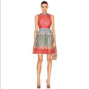 ALEXIS | Vedette Dress in Multicolor Lace